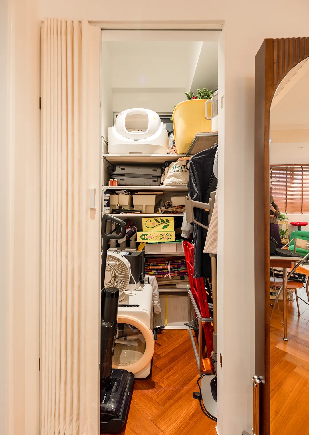 与家居博主的二搭中古风｜秋月｜全案托管设计